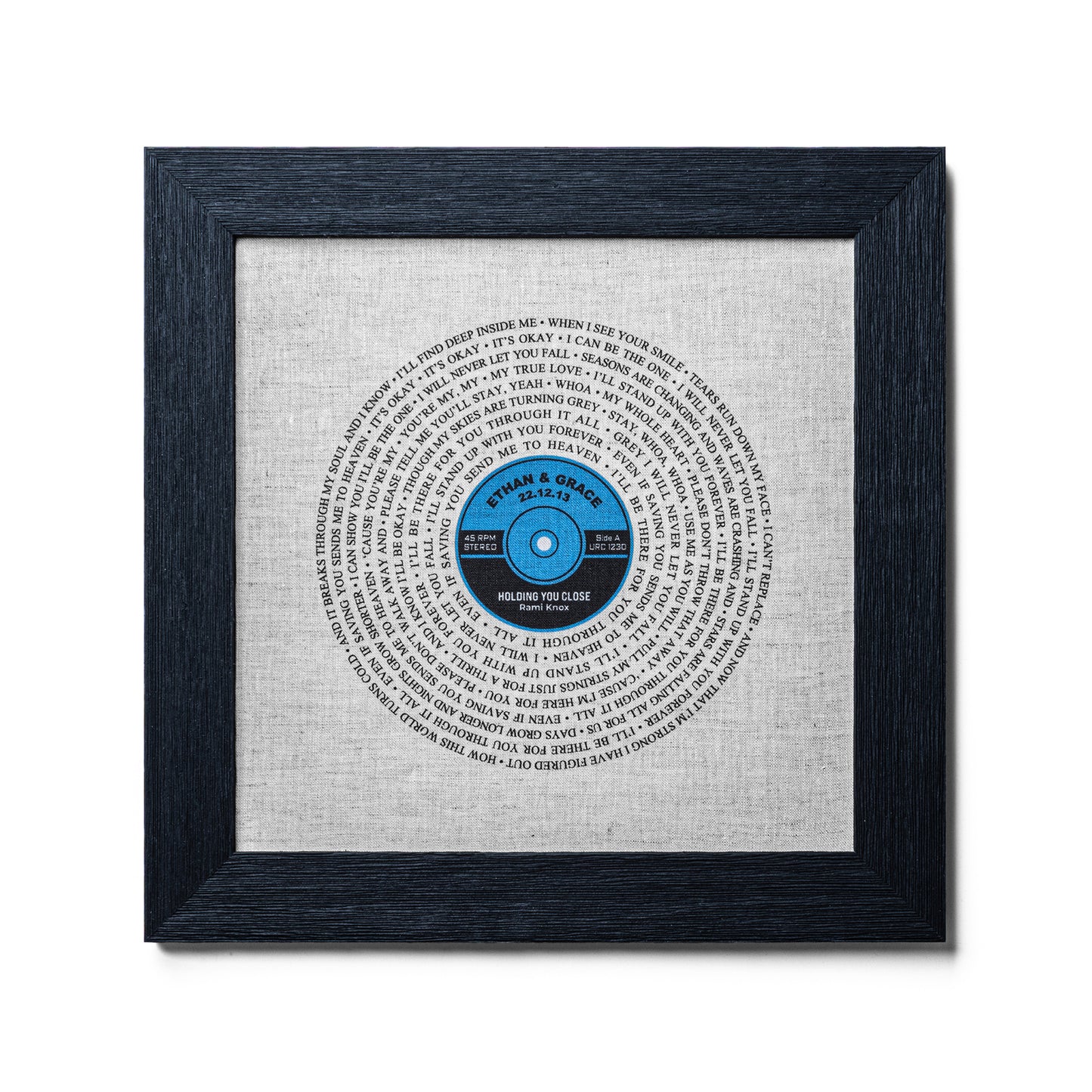 First Dance Song LP Linen Print