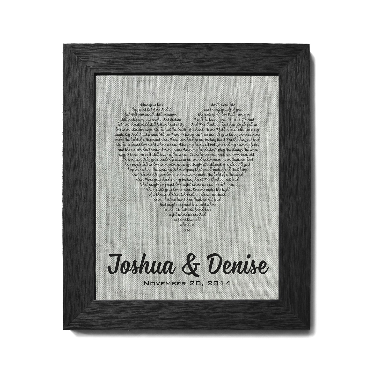 First Dance Song Linen Print