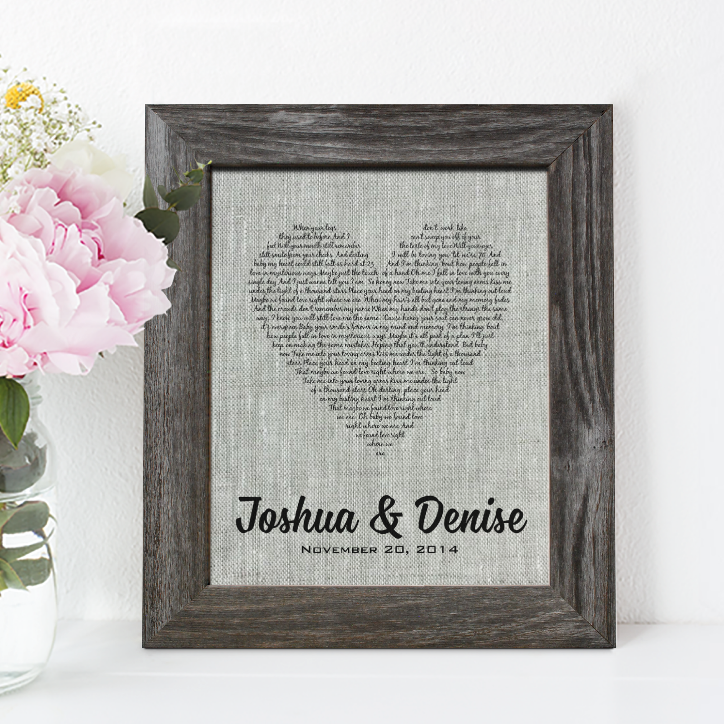First Dance Song Linen Print